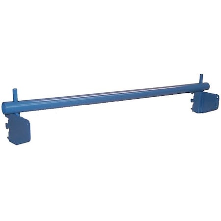 Benchpro Roll Holder, 98 W x 4 D x 4 in. H, Blue R96
