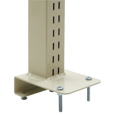 Benchpro Upright Post, 2 Wx6 Dx36 in. H, Blue, PR U36