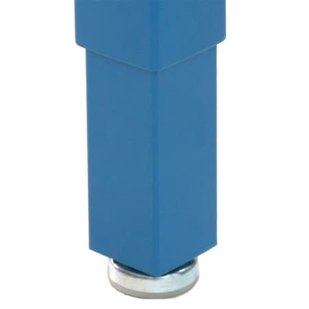 Benchpro Pull-Pin Leg Extender, 6Wx6Dx8H, Blk, PK4 LP