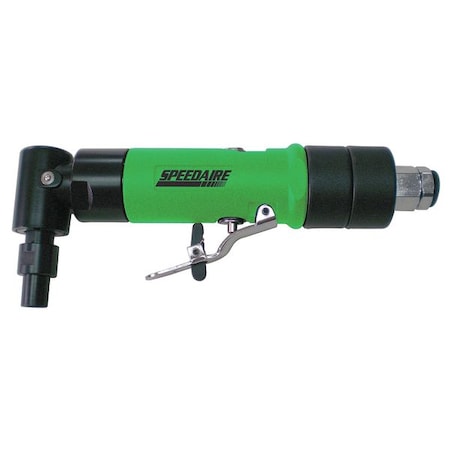 Speedaire Right Angle Die Grinder, 1/4 in NPT Female Air Inlet, 1/4 in Collet, Medium Duty, 12,000 RPM 12V741