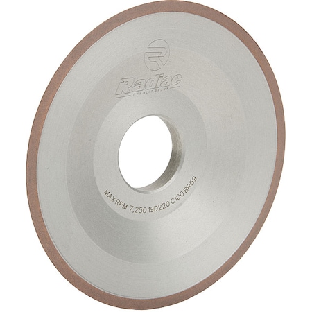 Tool Room Superabrasive Clearning Wheel  5x3/4x1-1/4 D220, 12V9 34212004