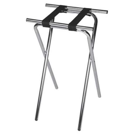 Csl XTall Steel Tray Stand, Chrome, PK6 1036