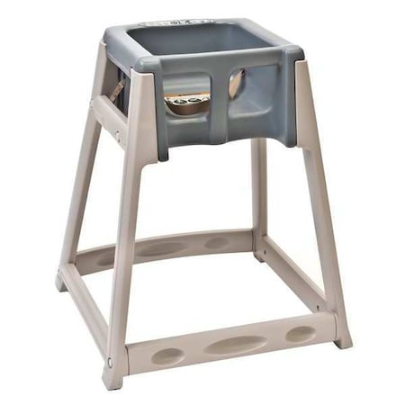 Koala Kare Kidsitter Beige/Gray With Casters KB888-01W