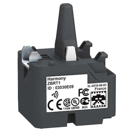 Schneider Electric Wireless transmitter, 5m cable, vertical ZBRT1