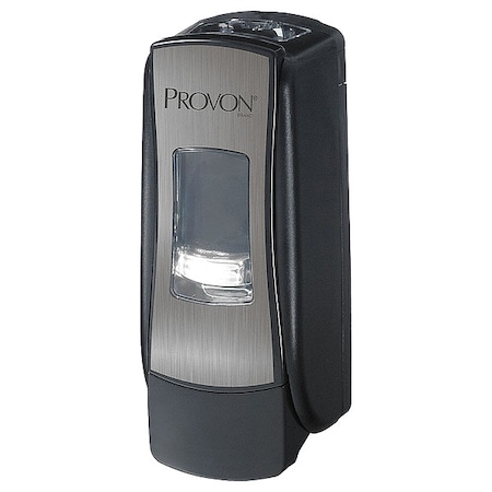 Provon ADX-7 700mL Foam Soap Dispenser, Push-Style, Chrome/Black 8772-06