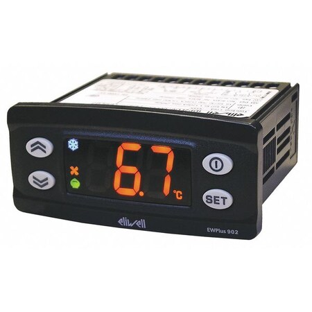 Eliwell Temperature Control, Digital, SPST, 120V EWPLUS902-115