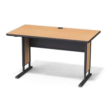 GREENE MANUFACTURING Workstation Desk, 30" D, 60" W, 25-1/4" to 35-1/4" H, Laminated MDF PC-10-3060-ADJ