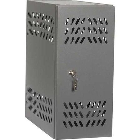Intellerum By Datum CPU Locker, Small, Gray Mist CPU1