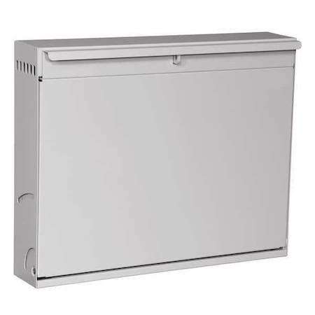 Intellerum By Datum Laptop Locker, w/Hasp Lock, Gray Mist LTL-2H