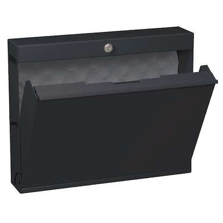 Intellerum By Datum Laptop Locker, w/Key Lock, Black LTL-2K