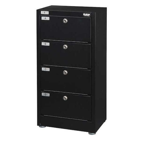 Argos By Datum Pistol Safe, Keyed Lock, 27 lbs, Up to 8 Pistols WMC-4-231208