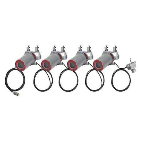 Larson Electronics LED Spot, Exp-Prf, 125V, 4Xe2E, 5-20 EXHL-SL-4-LE1-BC-1227-E2E-SP-2023-125V