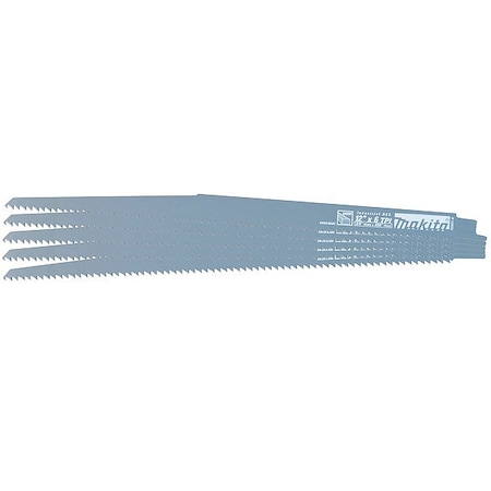 Makita 12 in x 6 TPI Reciprocating Saw Blade, MAKITA 5 PK 723051-A-5