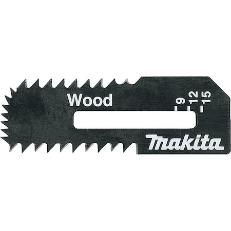 Makita Wood Cutting High-Carbon Steel Saw Blade, Cut-Out, Wood, PK2, 2 PK B-49719