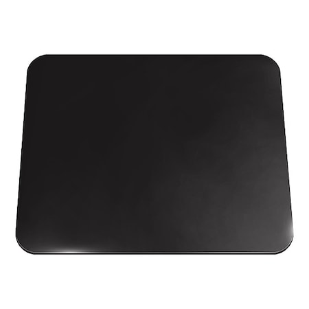Zoro Select Desk Protector, 24 in L, Black 120748