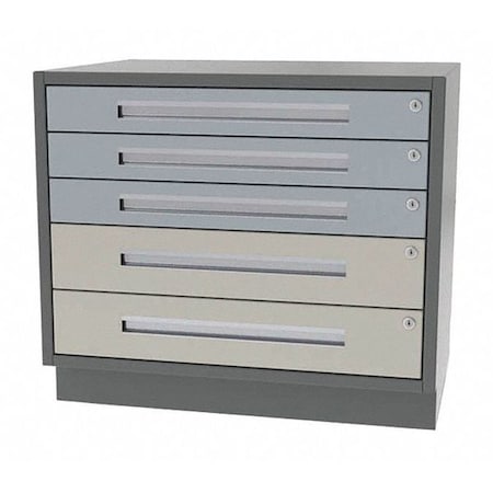 GREENE MANUFACTURING Cabinet, 5 Drawer, 32"Wx21"Dx28"H DT-3221-3200