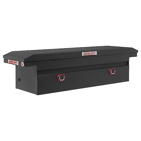 Weather Guard Model 121-52-04 Saddle Box, Aluminum 121-52-04