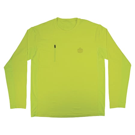 CHILL-ITS BY ERGODYNE Sun Shirt, Green, 2XL 6689