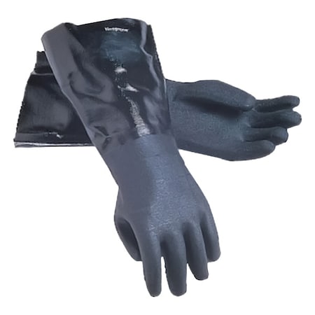 Cfs Brands Dishwashing Gloves, Black, XL 1217EL