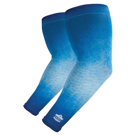 Ergodyne Arm Sleeve, Blue, M/L, PR1 6695