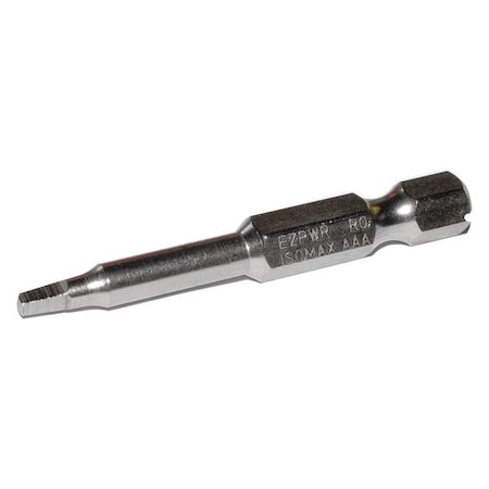 Eazypower Square Recess Power Bit, Size R0, 2" 32018/B