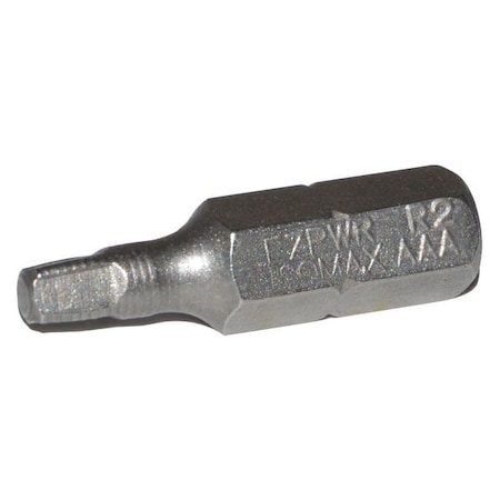 Eazypower Square Recess Power Bit, Size R2, 1" 32105/B