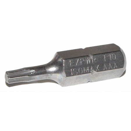 Eazypower Tee Star Hex Bit, Size T10, 1" 32212/B