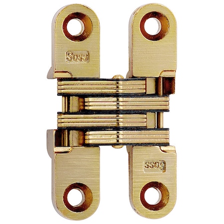 Soss Concealed Hinge, Zamac/Steel Material, PR 204CUS4