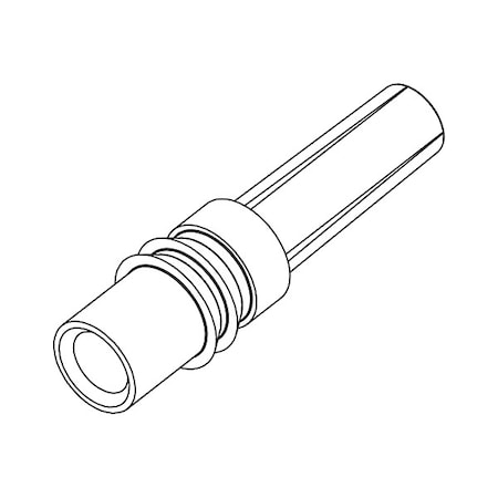 Anderson Power Products Connector Contact, Tin Contact Plating 1232G1