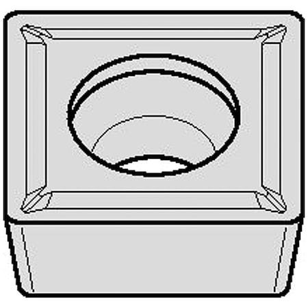 Widia POSITIVE INSERT GEO 1P, Square, 4, SCMT, 90  Degrees, 2 SCMT4321P WU25PT