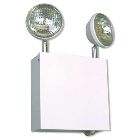 Big Beam Commercial Emergency Light, Steel H2MQ6S10