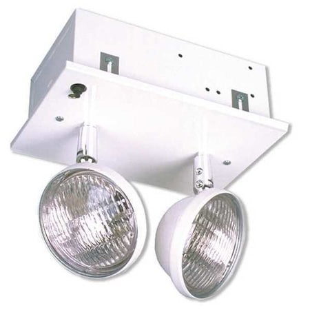 Big Beam Compact Recessed Emergency Light, Steel H2RL6S10