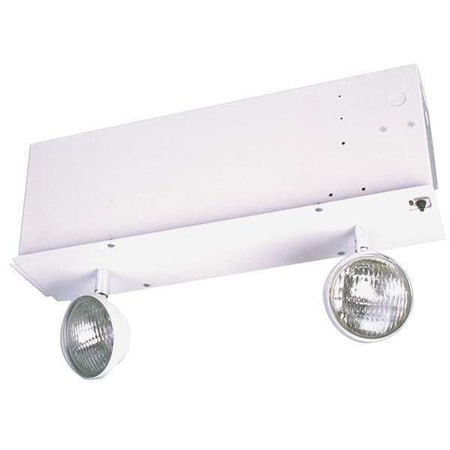 Big Beam Troffer Recessed Emergency Light, Steel H2BR12S10