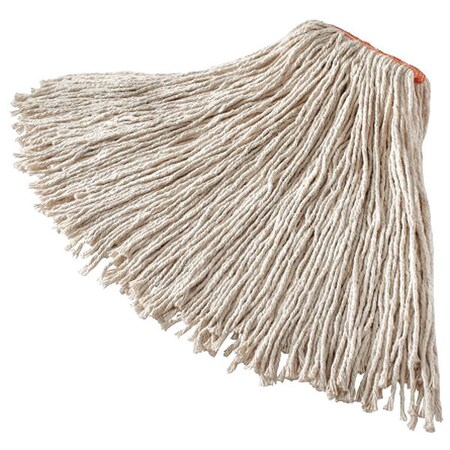 Rubbermaid Commercial Dura Pro 4-Ply Cotton/Rayon/Synthetic Blend Yarn Mop Head, White FGF21600WH00