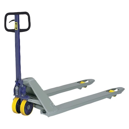 Partners Brand Deluxe Pallet Truck, 36 x 27", Gray, 1/Each WS2035