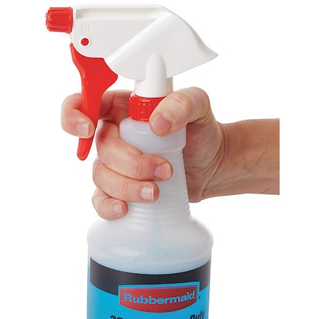 Rubbermaid Commercial Spray Bottle w/Trigger, 32 oz. FG9C03060000