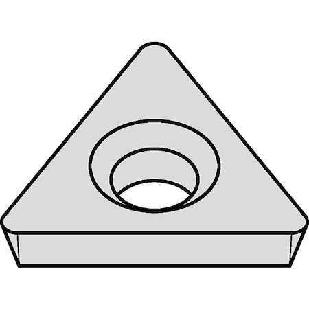 Widia Diamond Turning Insert, Triangle, 2, TPHB, 0.1500 in TPHB2151M
