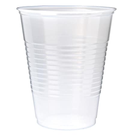 Zoro Select Disposable Cold Cup 9 oz. Translucent, Plastic, Pk2500 RK9