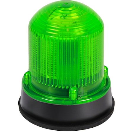 Edwards Signaling Warning Light, 120V AC, Not Applicable FPM, 3 1/4 in Dia. 125LEDSG120AB