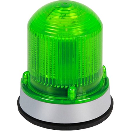 Edwards Signaling Warning Light, 120V AC, 65 FPM, 3 1/4 in Dia. 125LEDFG120A
