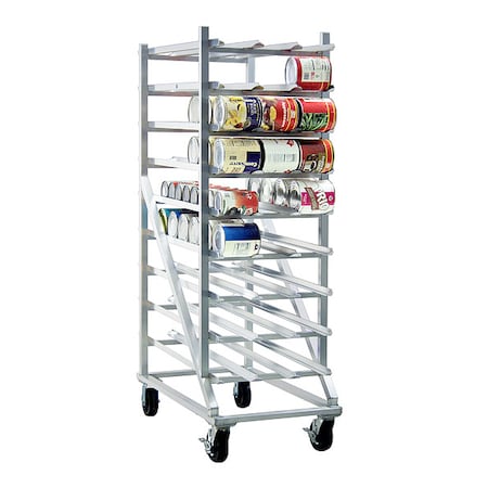 New Age Industrial Can Rack, 77 1/4 in H, 8 Shelves 1256CK