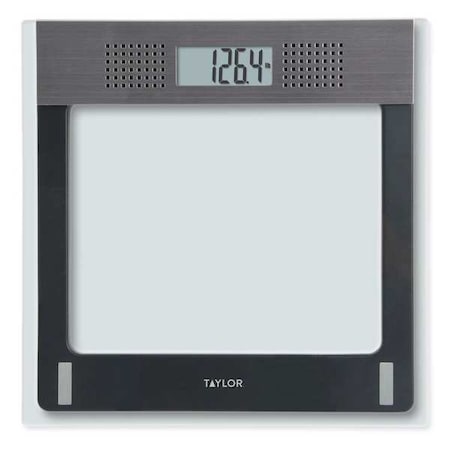 Taylor Personal Bath Scale, Stainless Steel 70844191M