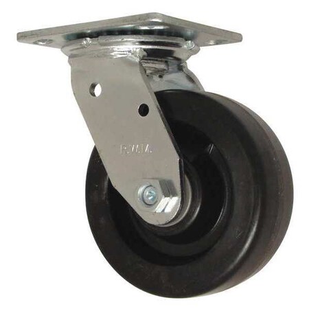 RWM Swivel, w/5x2" Phenolic Wheel 46-DUR-0520-S