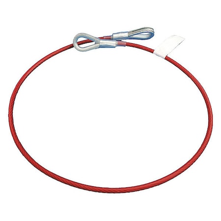 Peakworks Cable Anchor Sling , End Configuration Eye Ends, 4 ft V8208004