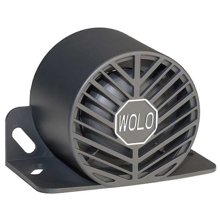 Wolo Back Up Alarm, 98 to 112dB, 3-1/2 In. H BA-500