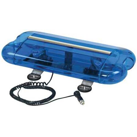 Wolo Mini Light Bar, 24" L, Blue 3555M-B