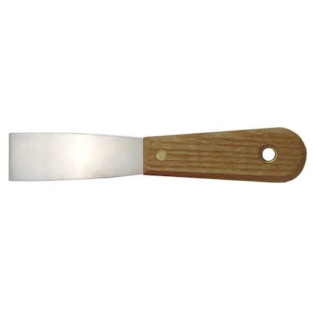 Westward Putty Knife, Stiff, 1-1/4", Carbon Steel 13A670