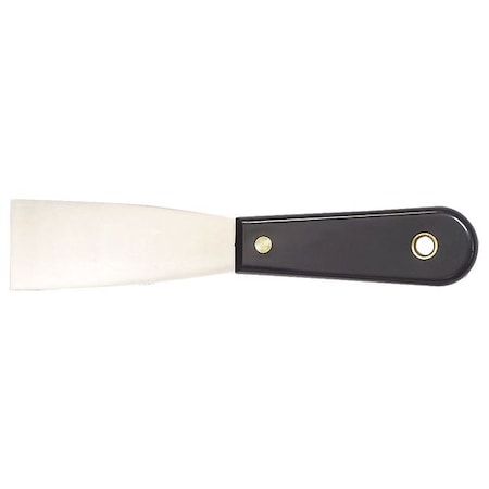 Westward Putty Knife, Stiff, 1-1/4", Carbon Steel 13A663