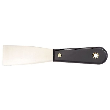 Westward Putty Knife, Stiff, 1-1/2", Carbon Steel 13A665