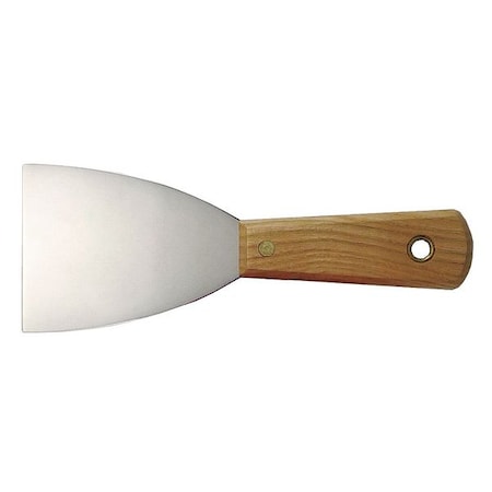 Westward Wall Scraper, Flexible, 3", Carbon Steel 13A712